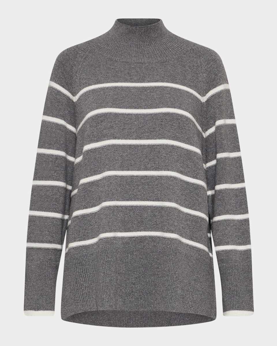 Falange Oversized Mock-Neck Sweat